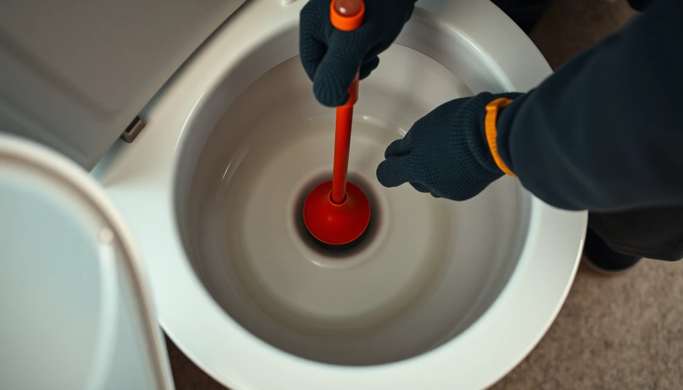 Clogged Toilet Repair